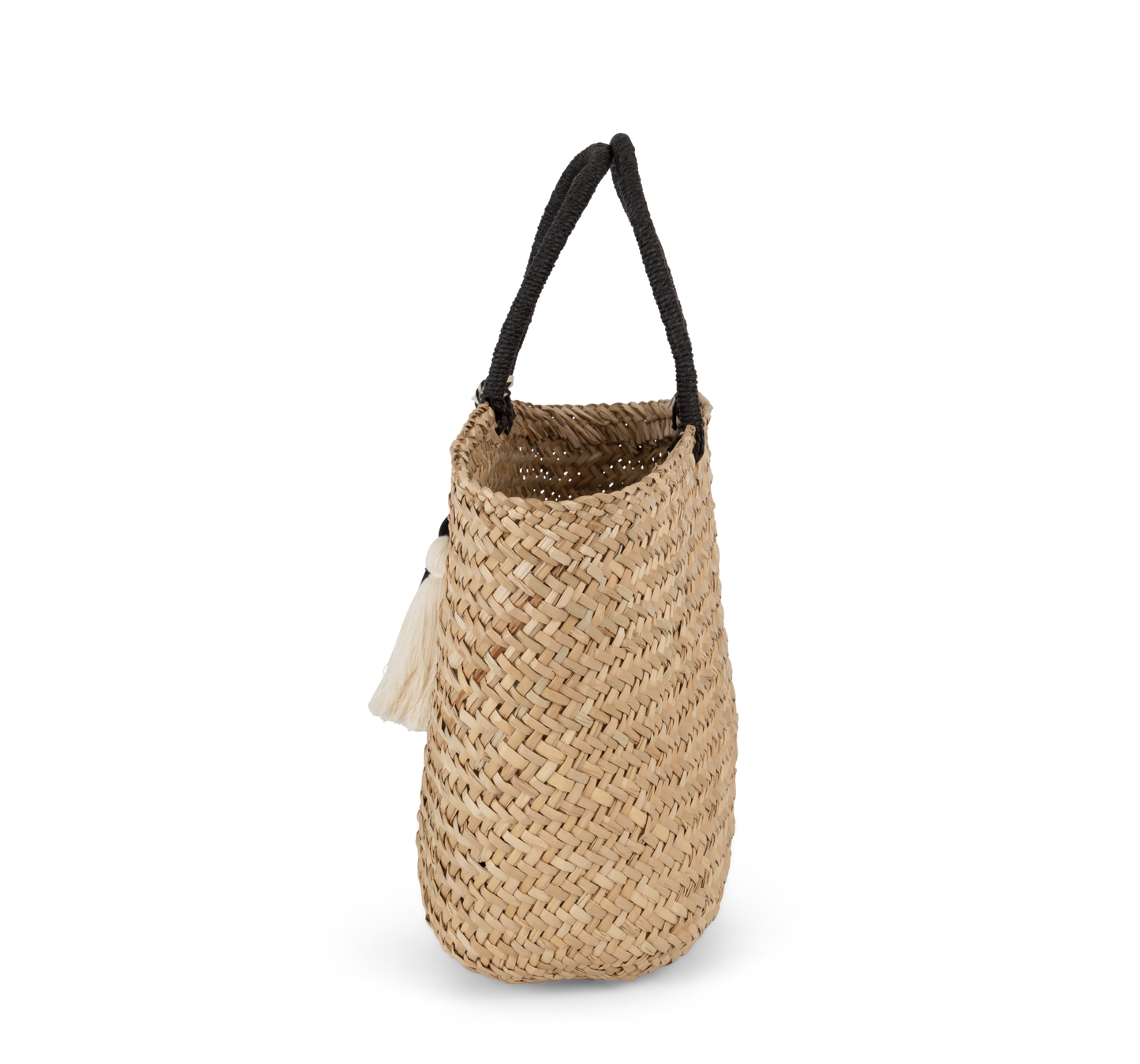 BOR01 - Borsa cesta in paglia naturale