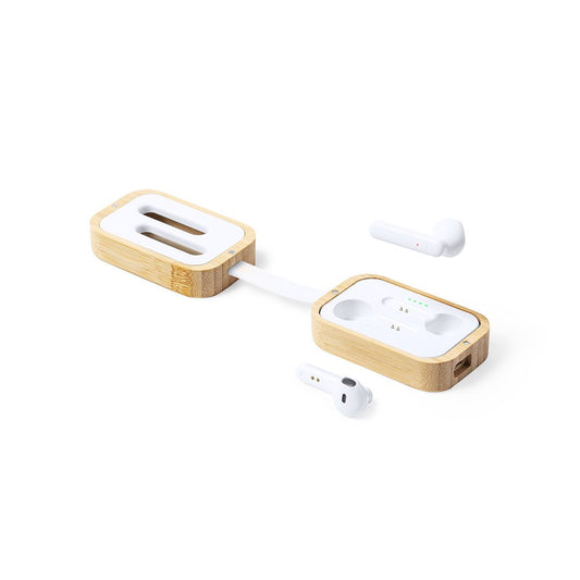 AUR01 - auricolari wireless minimal in custodia soft earth