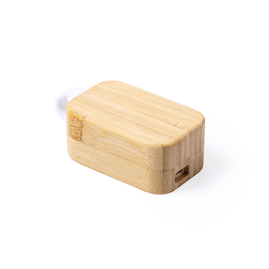 AUR01 - auricolari wireless minimal in custodia soft earth