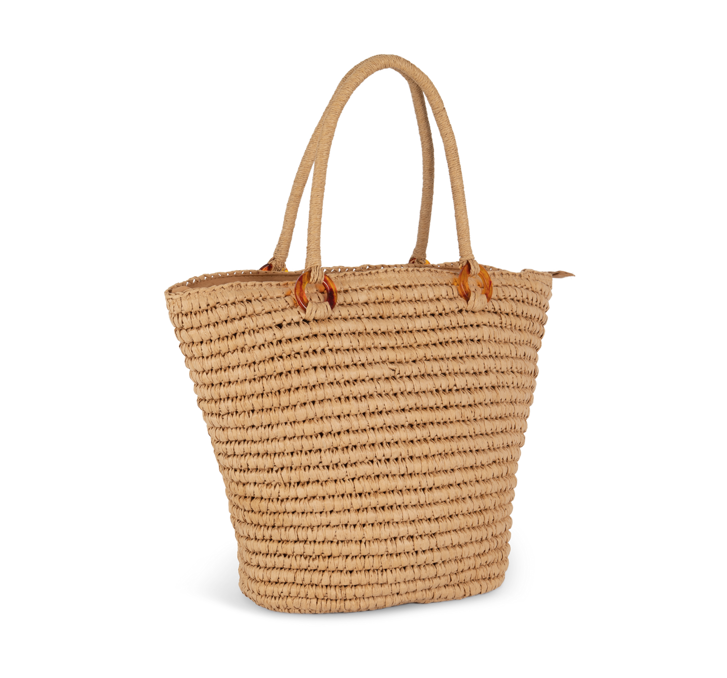 Borsa cesta Grand Voyage in fibra vegetale: eleganza naturale per ogni occasione