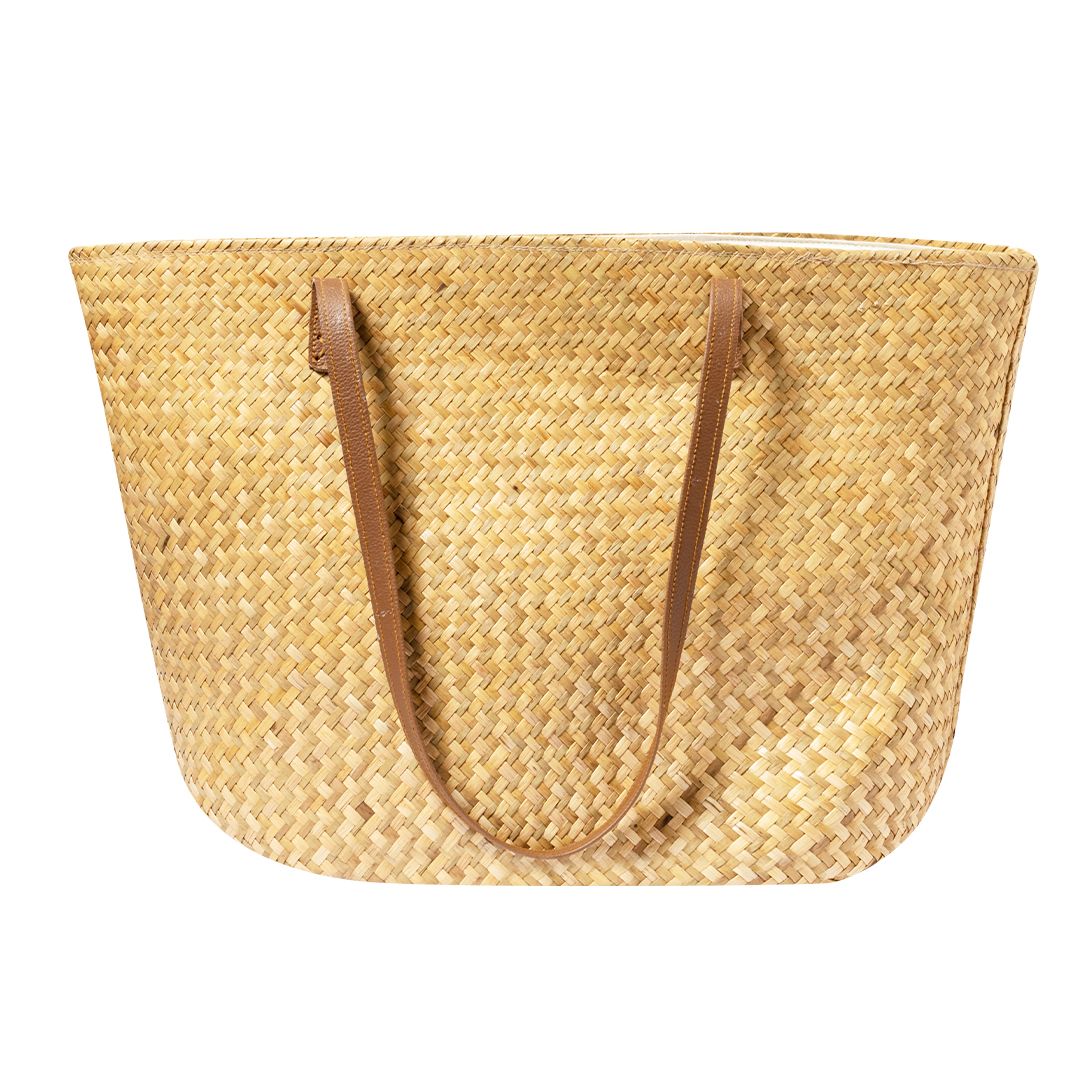 BOR05 - borsa cesta in paglia