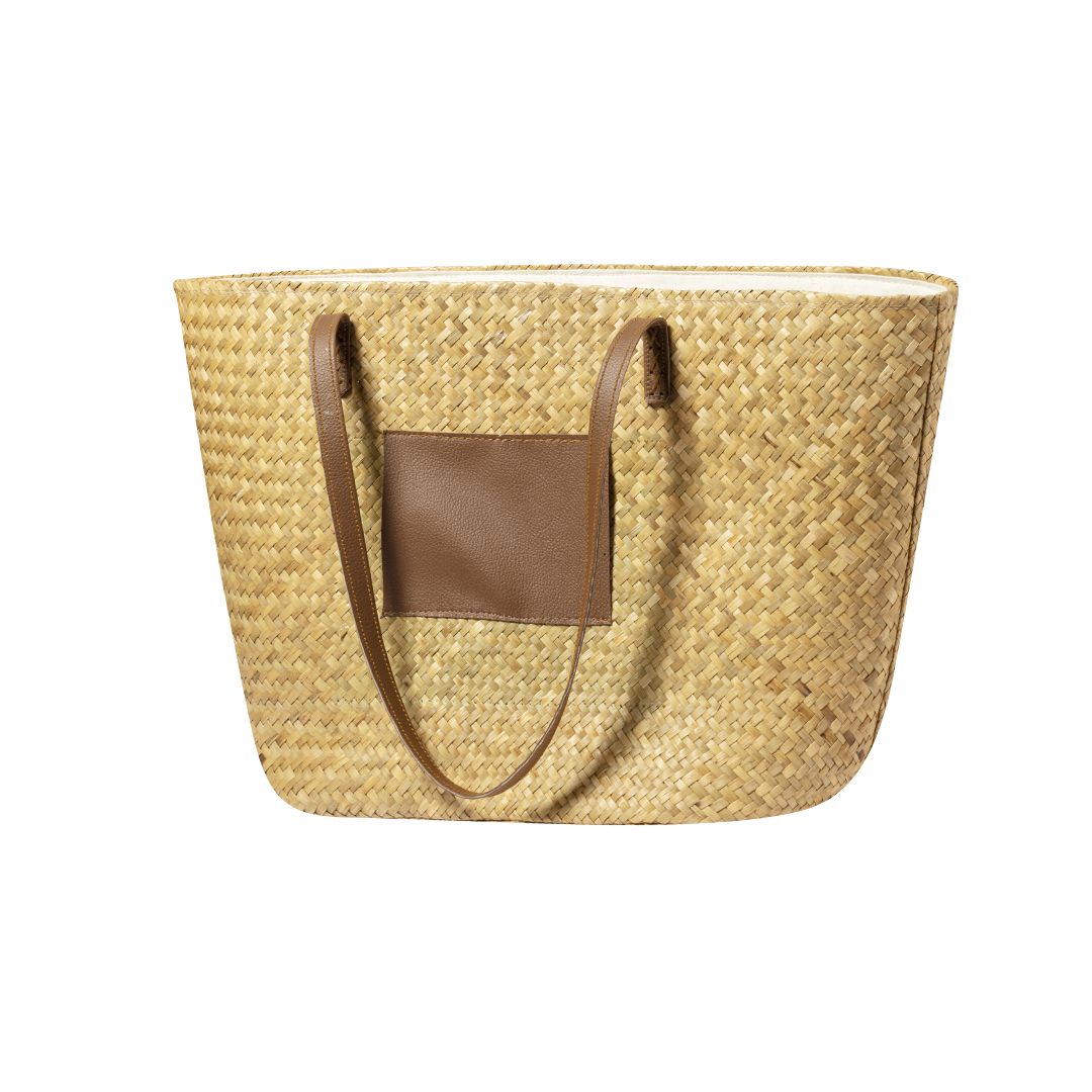 BOR05 - borsa cesta in paglia