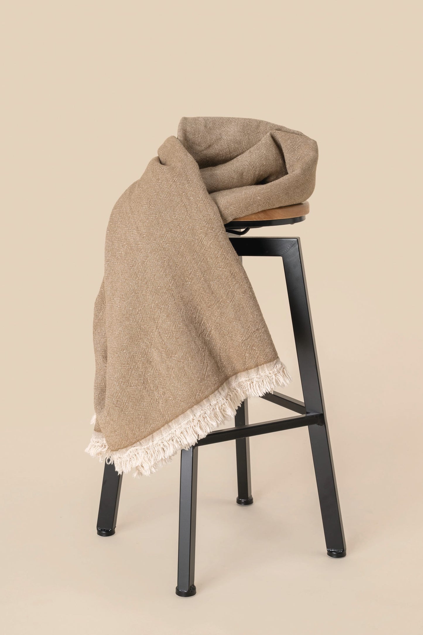 FOU02 - fouta telo mare in cotone e lino
