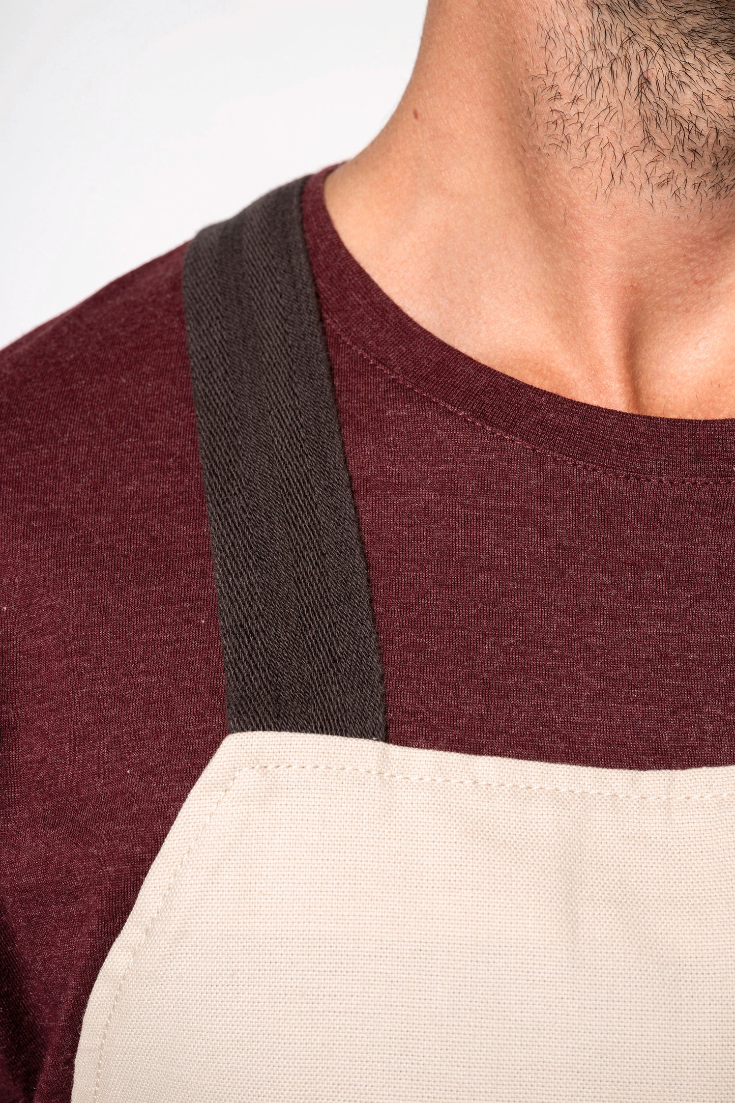 GRE01 - Grembiule Professionale in Canvas di Cotone Pesante Regolabile