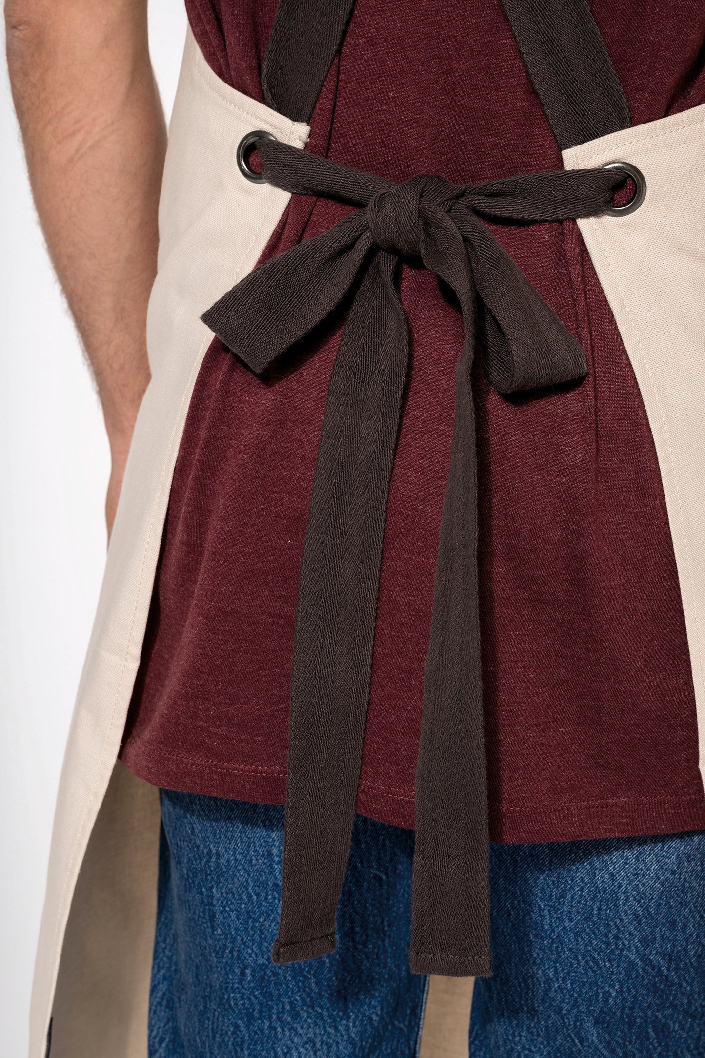 GRE01 - Grembiule Professionale in Canvas di Cotone Pesante Regolabile